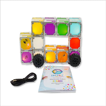 TACTBIT 12 : Prepare Your Child for The AI Revolution The Worlds First Magnetic Electronic STEAM Cubes That Ignite Creativity, 