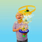 Gazillion Bubbles - Sky Bubbles Bubble Launcher - 4Oz. Bottle Of Solution Included - Perfect For Parties & Playtime - Ages 3 And Up