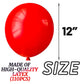 Red Balloon 110Pcs, Red Latex Balloons12 Inch For Birthday Valentine'S Day Wedding(With 2 Ribbons).