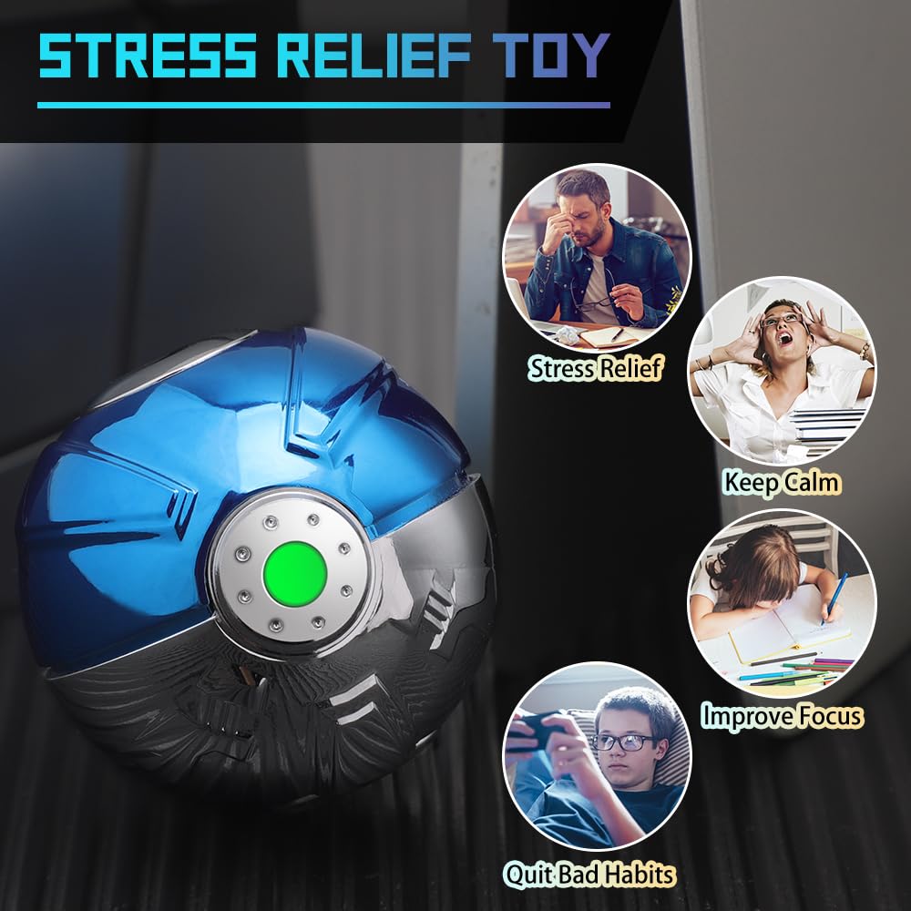 Metal Fidget Spinner Toy Easter Egg Filler for Boy Gift  Luminous Heavy Duty Cartoon Spinner Birthday Gift for Kid mature-themed  Hand Spinner Finger Gyro Desk Toy Decor for Home Office Classroom