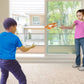 Artcreativity Light Up Ninja Flyers Set – Pack Of 2 Flying Ninja Stars For Kids – Light Up Flying Toys With Batteries – Fun Summer Toy And Gift For Kids – Orange And Purple Ninja Stars