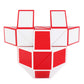 Mipartebo Magic Snake Cube Twist Puzzle 36 Wedges Large Size Twist Fidget Snake Toys Gift Party Favors Game Goodie Bag Fillers For Kids Adults Teens Red