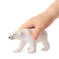Terra By Battat – Polar Bear Family - 4 Pcs Polar Bear Animal Toys For Kids 3-Years-Old & Up