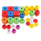 Enakshi Montessori 6 Color Stacking Building Bead Kids Early Learning Developing Toy|Toys & Hobbies | Educational | Other Educat