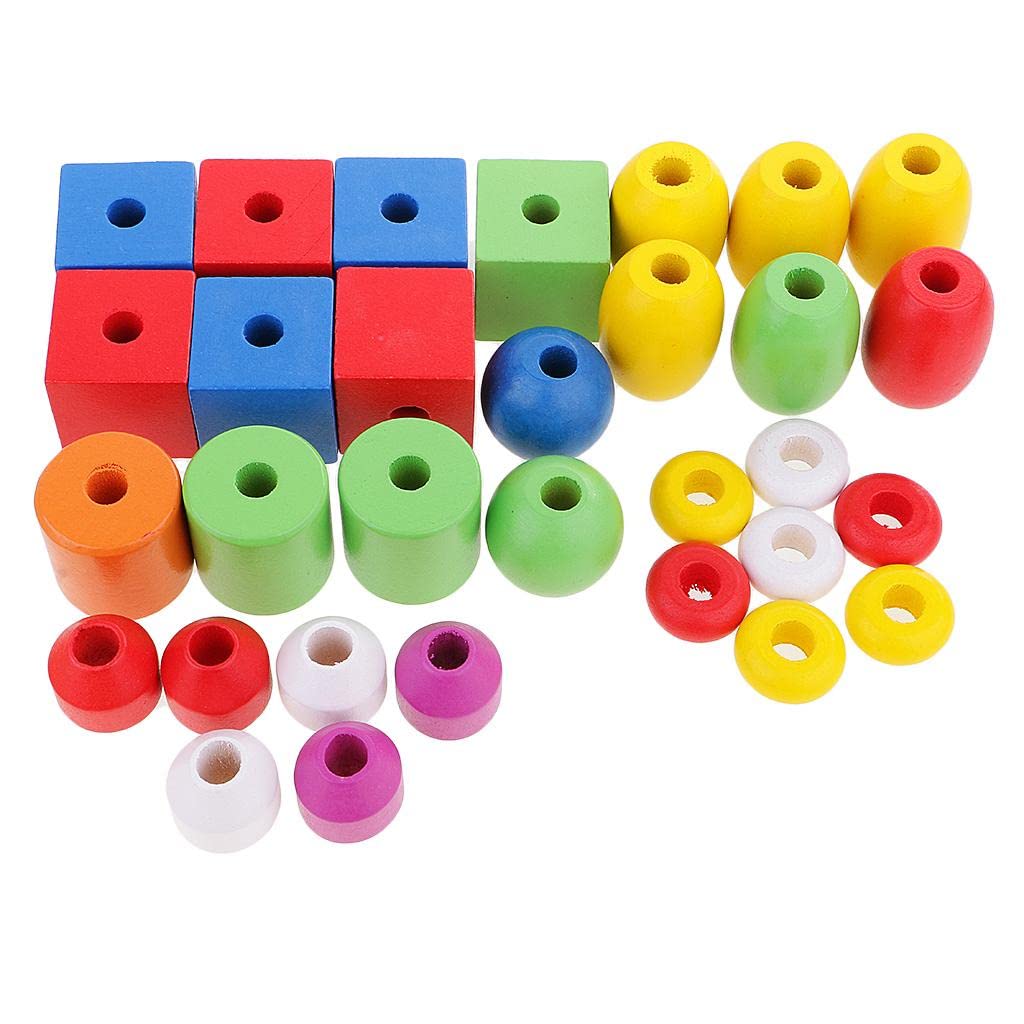 Enakshi Montessori 6 Color Stacking Building Bead Kids Early Learning Developing Toy|Toys & Hobbies | Educational | Other Educat