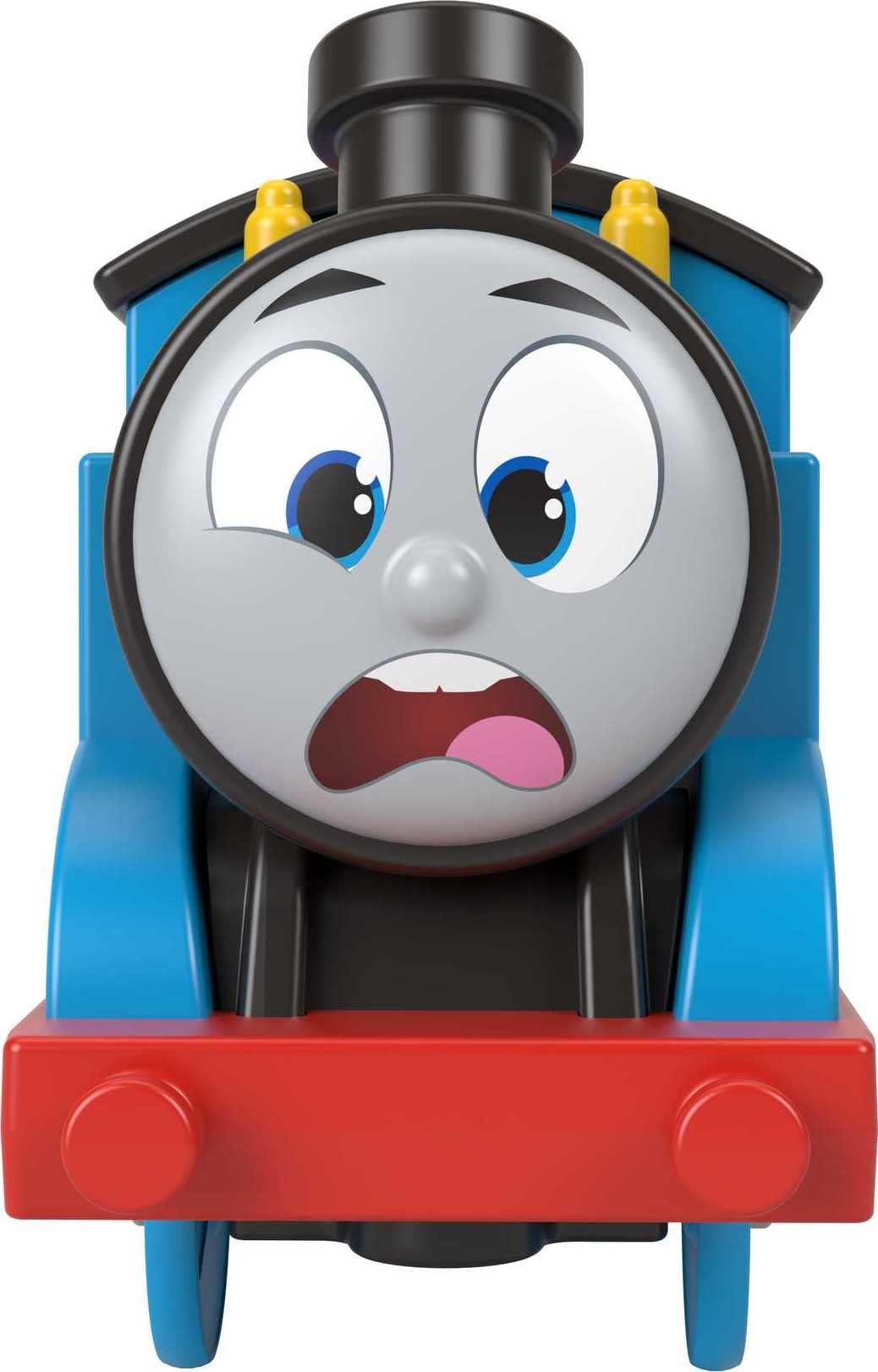 Thomas & Friends Toy Train, Wobble Cargo Thomas Motorized Engine With 2 Cargo Cars For Preschool Railway Play Ages 3+ Years