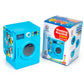 RatnaS Washing Machine Deluxe Blue Color With Front Load Door & Foldable Iron Table Household Pretend Play Role Play Plastic To