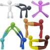 Mom&Myaboy Mini Man Magnetic Toys - 10 Pcs Rubber Magnet Men Educational Fidget Toys For 3-15 Year Olds (Classical)