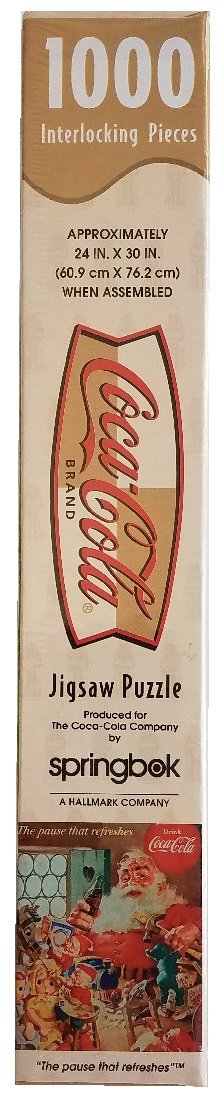 Coca-Cola, The Pause That Refreshes; 1000 Piece Puzzle