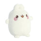 Aurora Playful Molang Stuffed Animal - White, 5 Inches, Small, Polyester, Model 14221 - Adorable Character Design