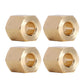 INJORA 9g Brass Wheel Hex Hub 7mm Extenders Adaptor for TRX4M Redcat Ascent18 1/18 RC Crawler Car Upgrade(9g/Total)