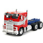 Jada Toys Transformers T7 Optimus Prime Truck 1:32, Red