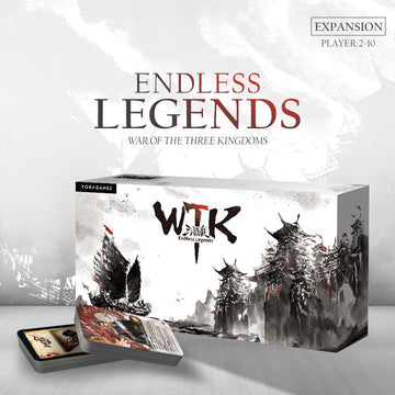 YOKA GAMES War of The Three Kingdoms Sanguosha - Standard Edition Strategy Card Game for 2-10 Players, 5.01 x 9.44 inches