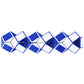 Mipartebo Magic Snake Cube Twist Puzzle 36 Wedges Large Size Twist Fidget Snake Toys Gift Party Favors Game Goodie Bag Fillers Christmas Stocking Stuffers For Kids Adults Teens Blue