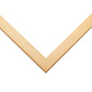 13X39 Natural Solid Wood Picture Frame Set With Peel And Stick Puzzle Glue Sheets | Interior Depth 0.5 Inches | Natural Traditio