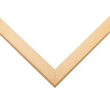 13X39 Natural Solid Wood Picture Frame Set With Peel And Stick Puzzle Glue Sheets | Interior Depth 0.5 Inches | Natural Traditio