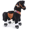 Ponycycle Kids Ride Horse Riding Horses For 3-5 Years Old Horse Ride On Toy With Brake(30' Height/Size 3 Classic Model U) Children Ride-On Pony With Wheels Plush Giddyup Boys & Girls Gifts Ux326