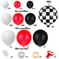 148 Piece Race Car Arch Garland Kit,Balloon Archurtobbirthday Party Decorations,Balloons Racing Cars Kit Inflatable Arch For Parties,5,10,18 Inch