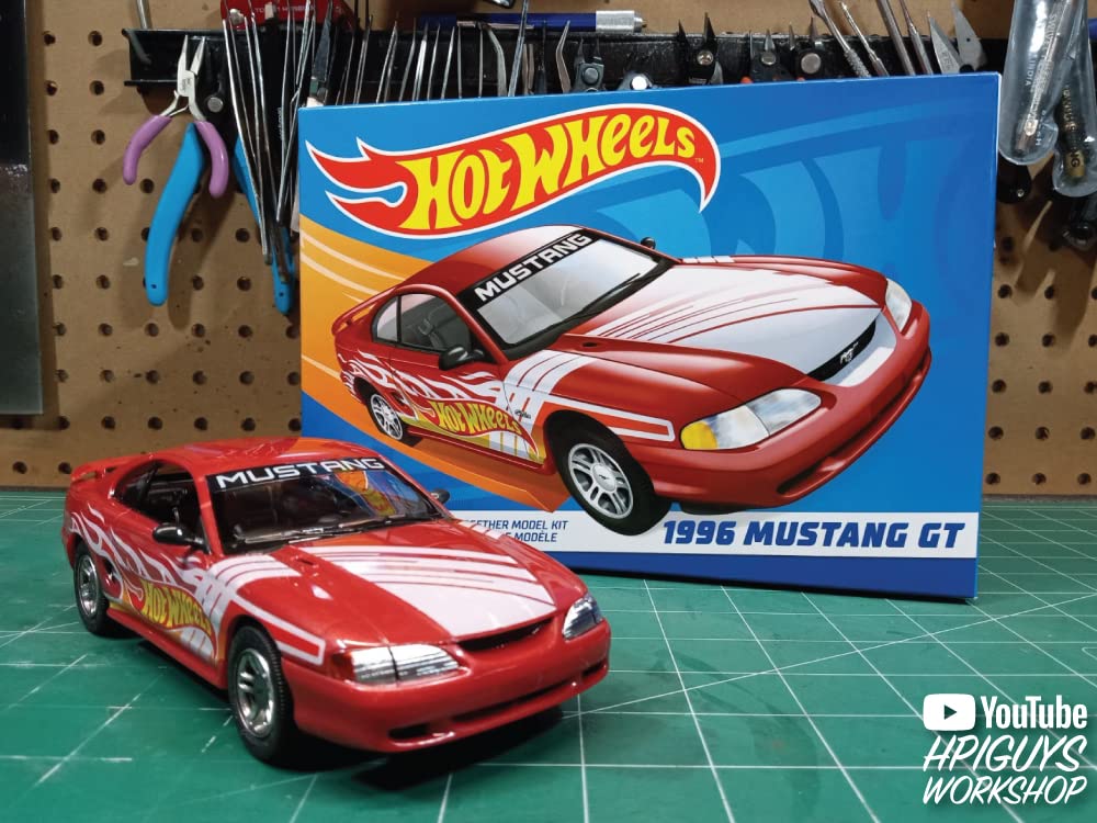 Amt - Hot Wheels 1996 Ford Mustang Gt (Snap) 2T