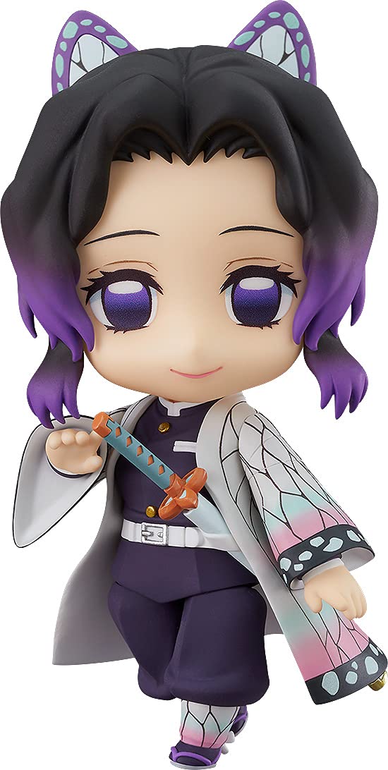 Good Smile Demon Slayer: Kimetsu no Yaiba Shinobu Kocho Nendoroid Action Figure  Multicolor