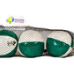 Juggling Balls Professional Style Set Of 3 - How To Juggle Kit With Bean Bags For Juggling For Beginners With Vibrant Colors, Great Feel, Ultra Durable (White/Green)