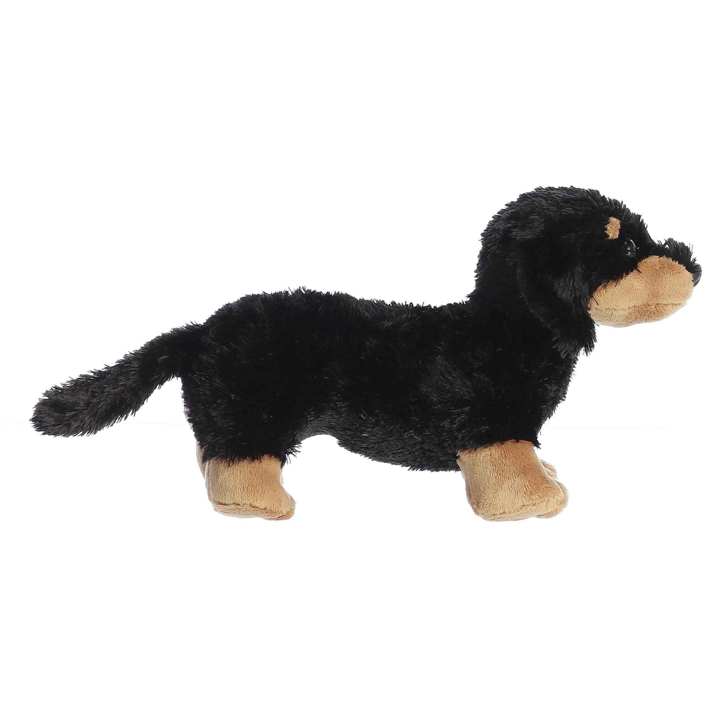 Aurora® Adorable Mini Flopsie™ Vienna™ Stuffed Animal - Playful Ease - Timeless Companions - Black 8 Inches
