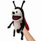 LOMTRATS Insects Hand Puppets for Kids,Toddler Includes Bees, Butterflies, Dragonflies, etc with Movable Open Mouths, Perfect fo