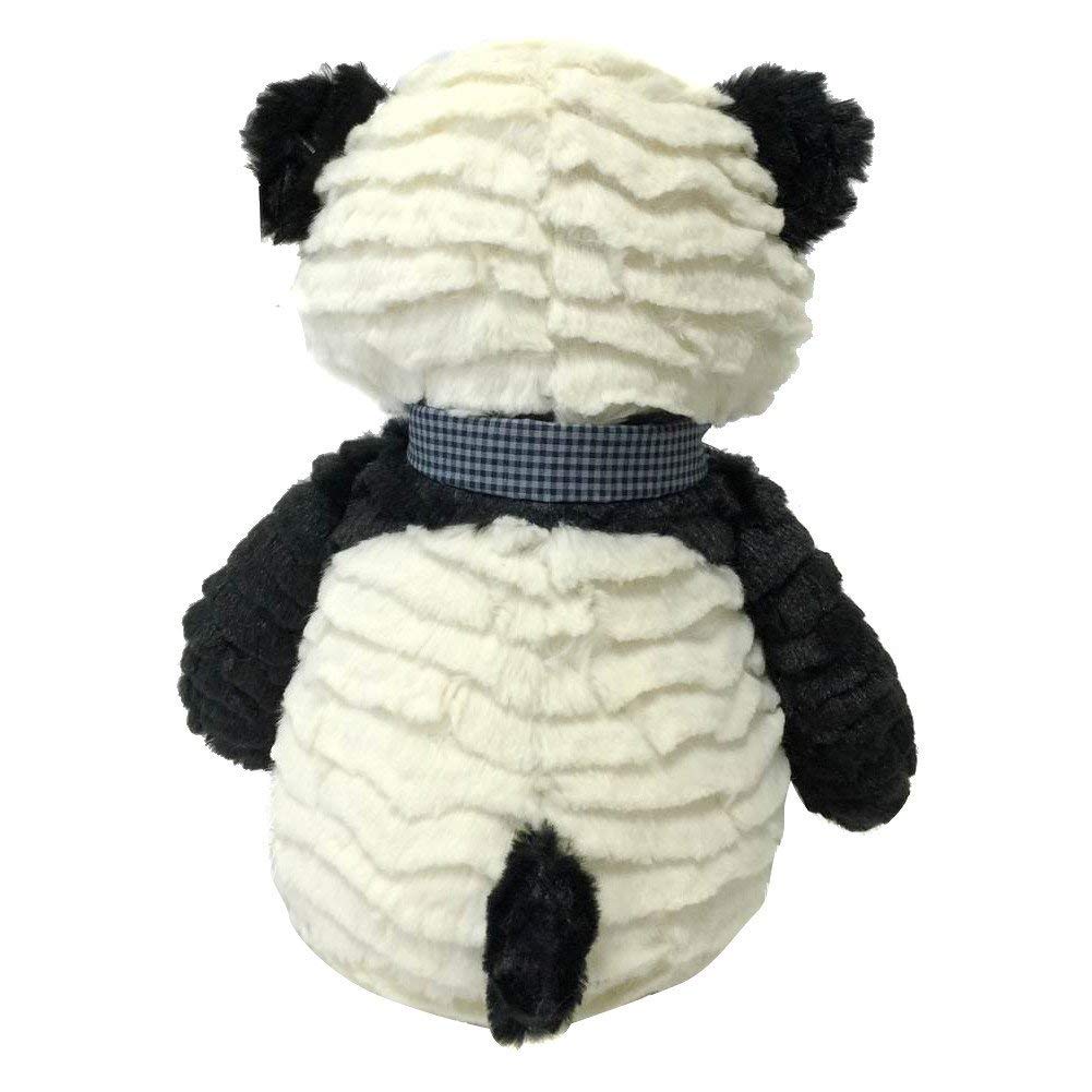 Snuggle Stuffs Plush Sitting Charcoal And Cream Precious Panda Bear, 18'