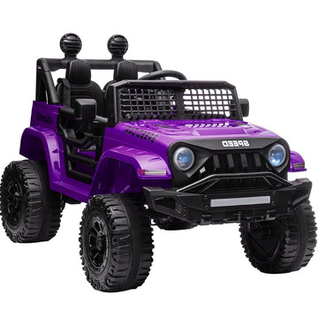 12V Ride On Car, Electric Cars For Kids Car, Ride On Toys W/3 Speeds Adjustable Equipped With Music, Parent Remote Control, Spri