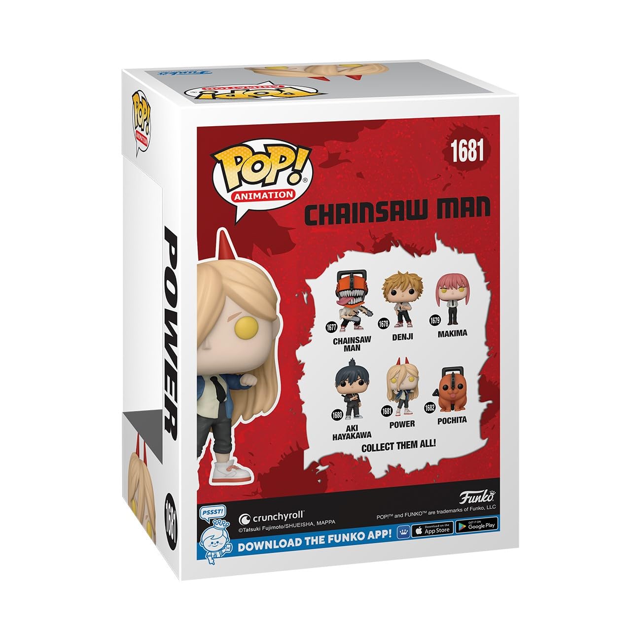 Funko Pop! Animation: Csm - Power - Chainsaw Man - Collectable Vinyl Figure - Gift Idea - Official Merchandise - For Kids & Adults - Anime Fans - Model Figure For Collectors And Display