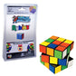 World's Smallest Rubik's Cube - Pocket-Sized 3D Puzzle, 1 inch, Plastic, Green/Blue/White/Yellow/Orange, Model 503