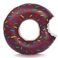 Dmar Donut Pool Float Donut Pool Floats For Adults Donut Floatie Donut Tube Doughnut Pool Float Doughnut Pool Floatie Doughnut Pool Tube Pool Float, 41'', 1Pcs, Brown