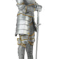 ITALIAN MEDIEVAL KNIGHT LONG SWORSMAN STATUE 9H FIGURINE ROYAL SUIT OF protective covering