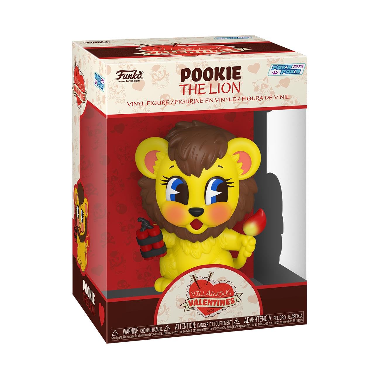 Funko Pop! Vinyl Figure: Villainous Valentines - Pookie The Lion