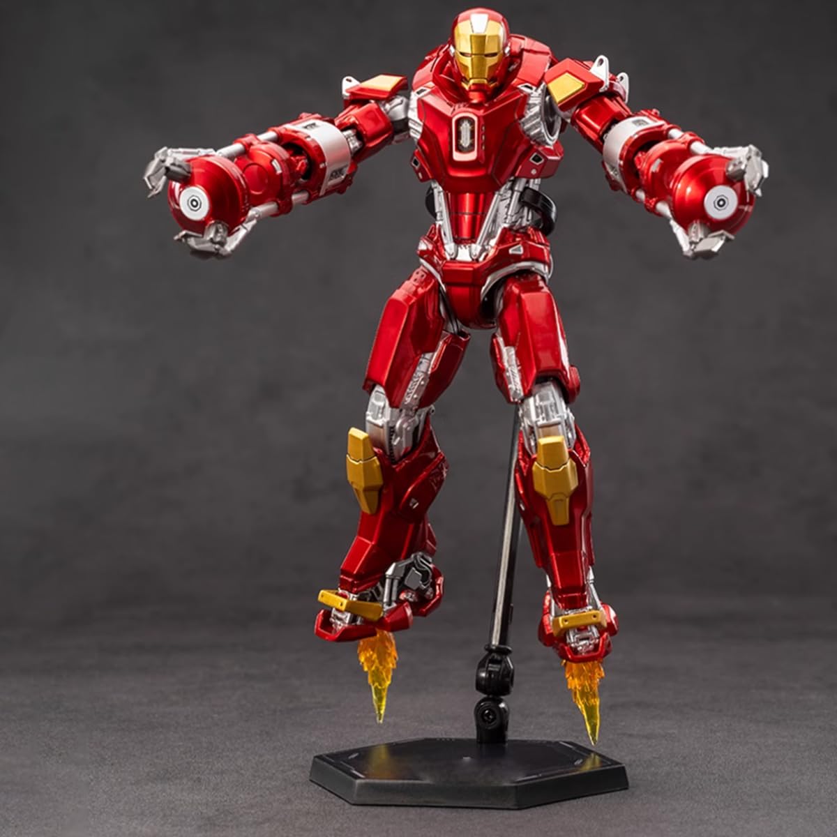 Hiplay Zd, Iron Man Mk35, Non-Luminous Version, 1/10 Scale Collectible Action Figure Full Set 1906-35