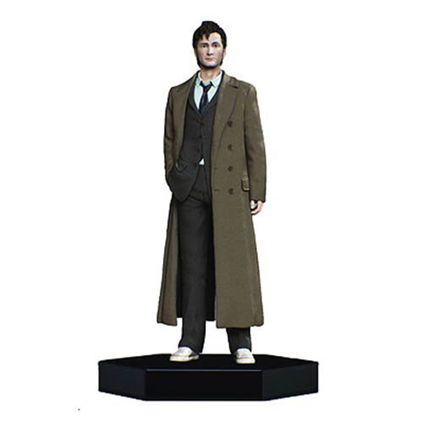 Underground Toys Doctor Who 10th #8 Collector Figure - 4 inches, Metallic Resin