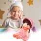 Ikasus Rag Dolls For Girls,Plush Baby Doll Girl For Kids, 17.7 Sweetheart Soft Baby Doll Cloth Dolls,Plush Stuffed Toy With Hat