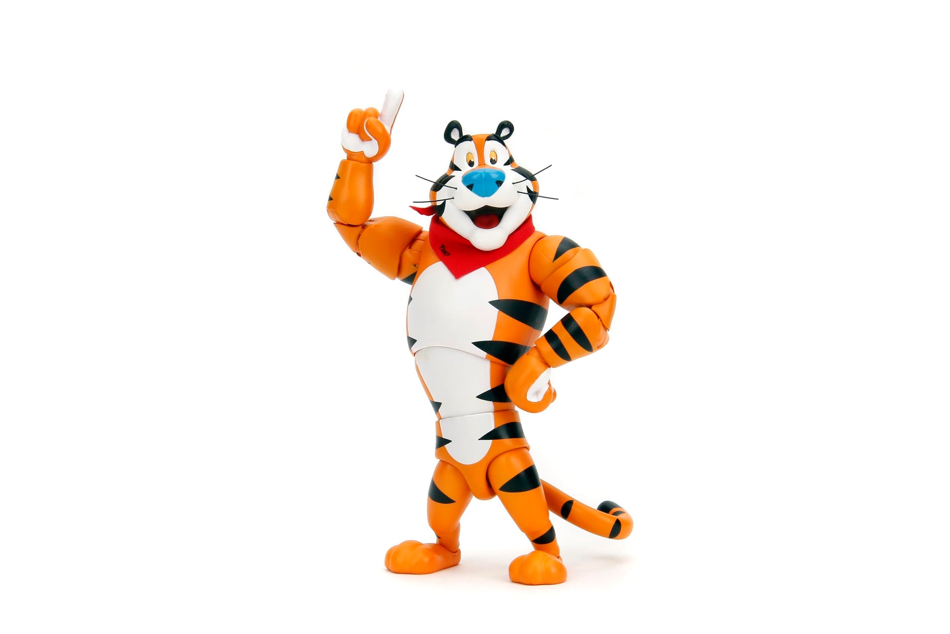 Jada Tony The Tiger Frosted Flakes 6 Action Figure  Highly Articulated  Collectible  Nostalgic Detail  limited availability Packaging