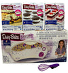 Easy Bake Oven Easy Bake Ultimate Oven Bundle Baking Star Edition + Larger Size 13.8 Oz. 3-Pack Refill Mixes (Pizza  Whoopie Pies and Red Velvet & Strawberry Cakes) + Mini Whisk