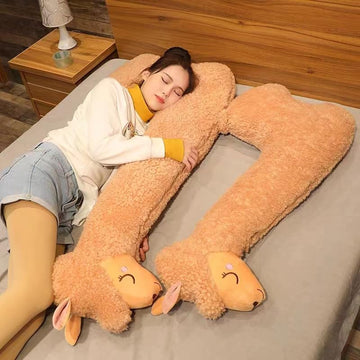 Ryttir 40 Inch Llama Stuffed Animal,Cuddly Llama Plush Soft Stuffed Llama Toy Favor For Kids Girl, Easter Birthday Anniversary Student Home Decor