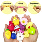 Anditoy 100 PCS Easter Mochi Squishy Toys Stress Relief Squishies for Kids Boys Girls Toddlers Easter Basket Stuffers Egg Filler