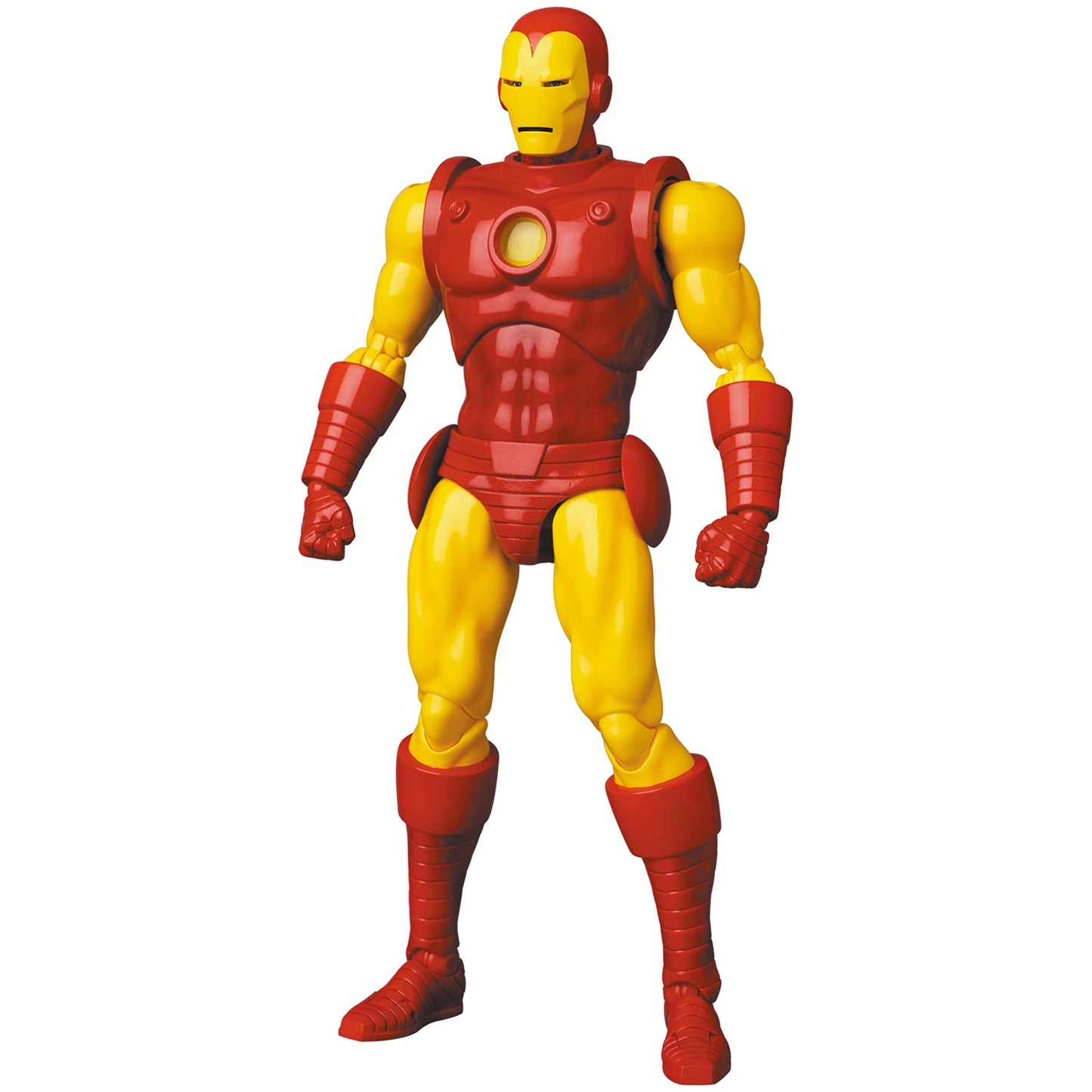 MAFEX No. 165 Iron Man Comic Action Figure - 6.3 Inch, Plastic, Painted, Collectible Toy