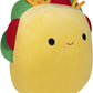 Squishmallows Large 16 Tex The Taco Plush - Official Kellytoy - Soft and Squishy Food Stuffed Animal Toy - Gift for Kids