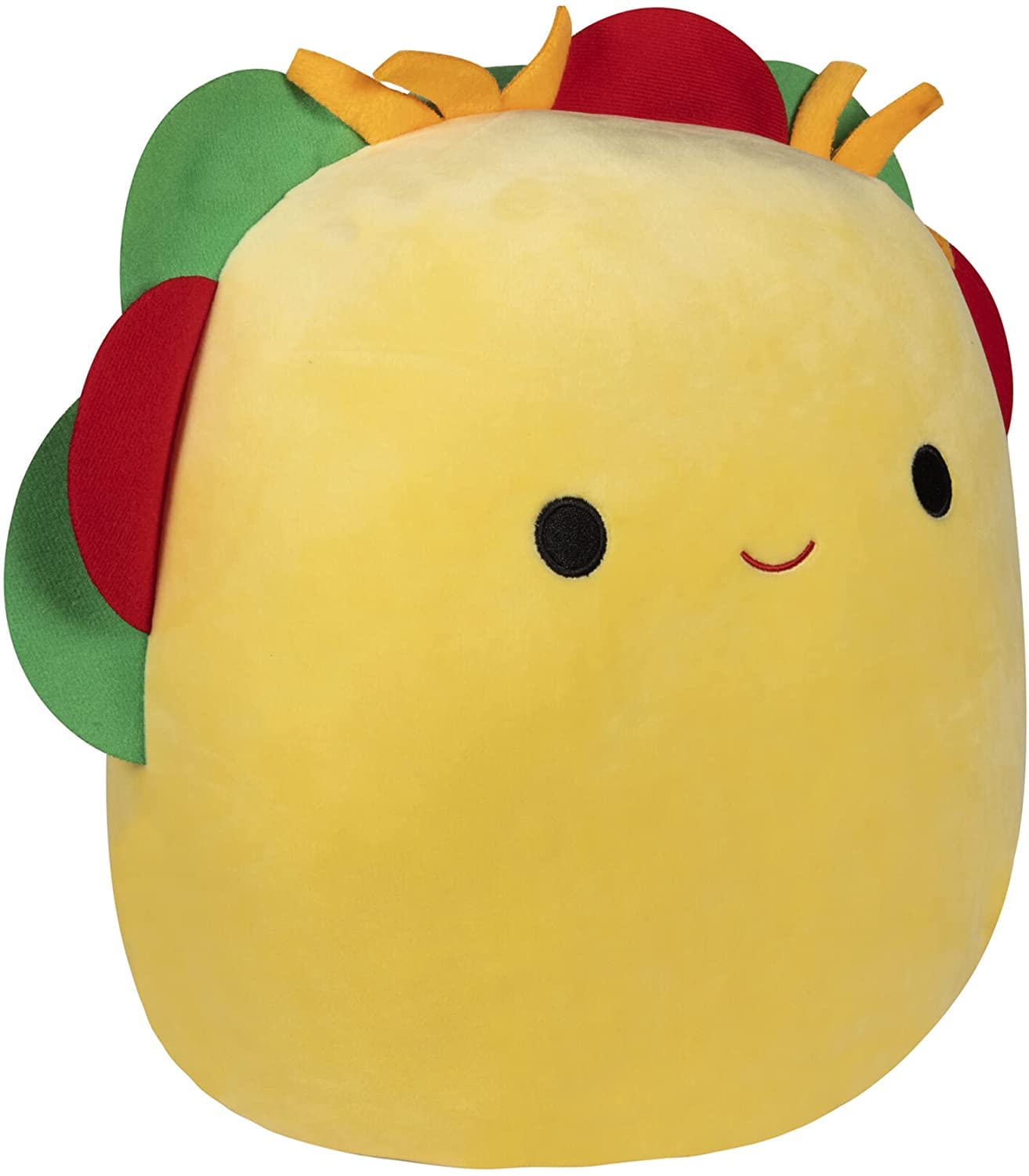 Squishmallows Large 16 Tex The Taco Plush - Official Kellytoy - Soft and Squishy Food Stuffed Animal Toy - Gift for Kids