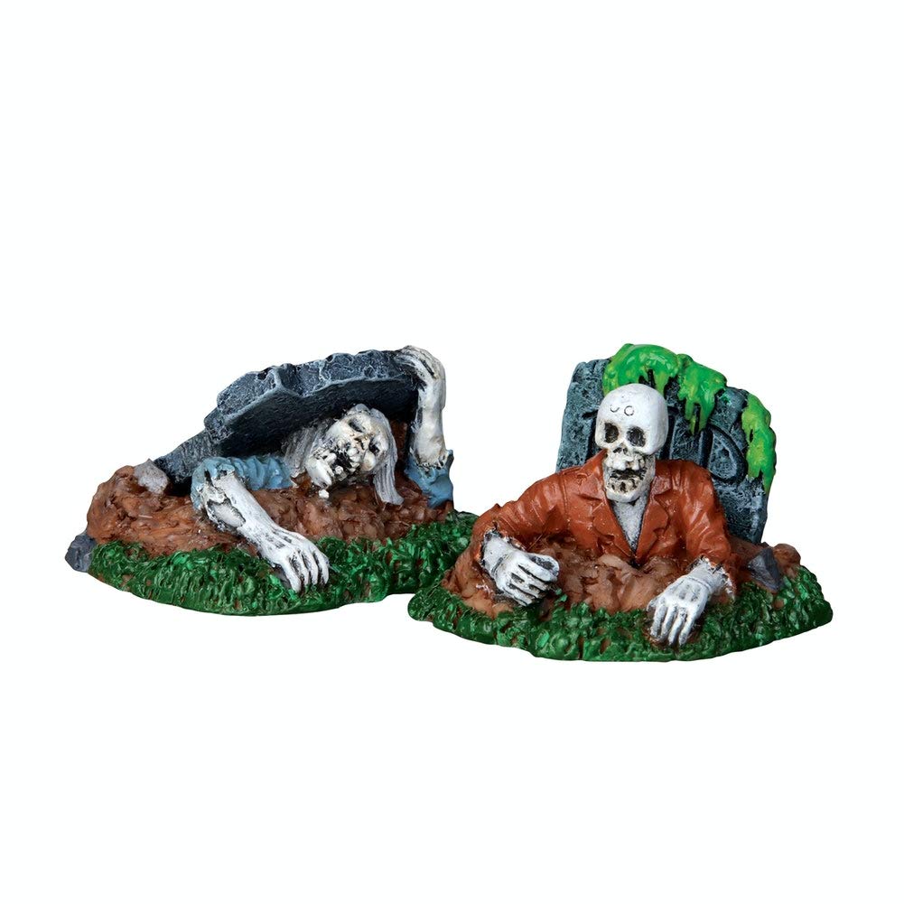 Lemax Spooky Town Zombies!!!, Set of 2 #22007