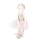 MON AMI Ballerina Stuffed Doll - 22   , Plush Ballerina Doll for Girls, Use as Toy or Room Decor, Great Gift for Kids of All Age
