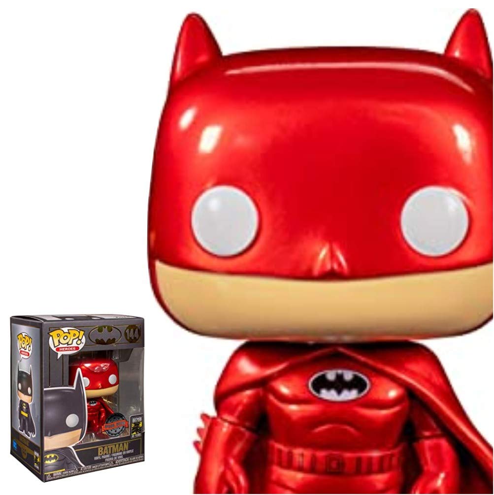 Pop! Heroes: Dc Comics - Batman (Red Suit) Exclusive