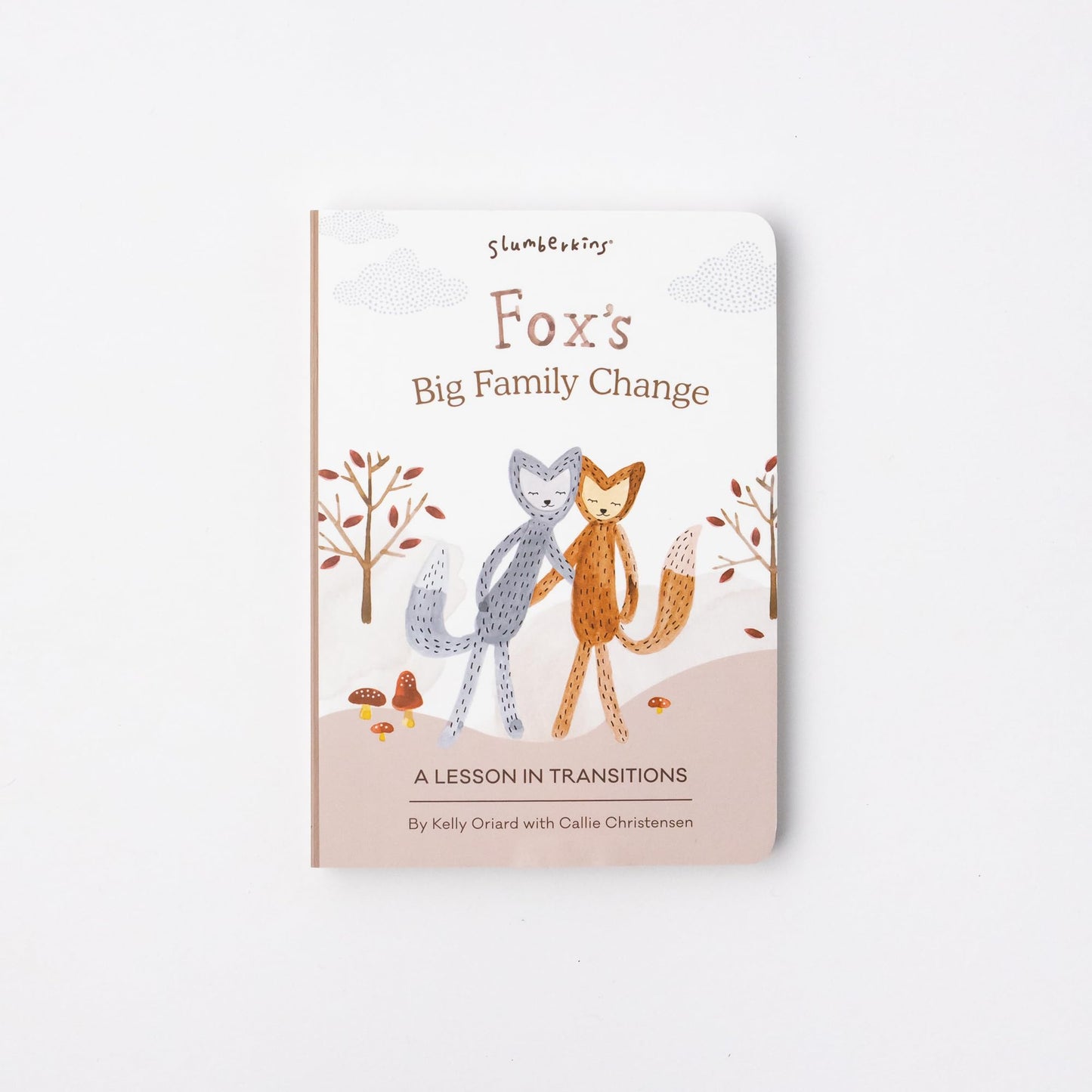 Slumberkins Fox Snuggler & 2 Board Books Complete Set Bundle | Supports Changes, Coping Skills & Transitions | Social Emotional Development | Gift Set (Fox Snuggler Plush + 2 Board Books)