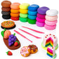 Royaldeals Toys Air Dry Clay For Kids | Diy Ultra Light Modeling Bouncing Clay Kids 12 Different Color Clay With Tools Creative 