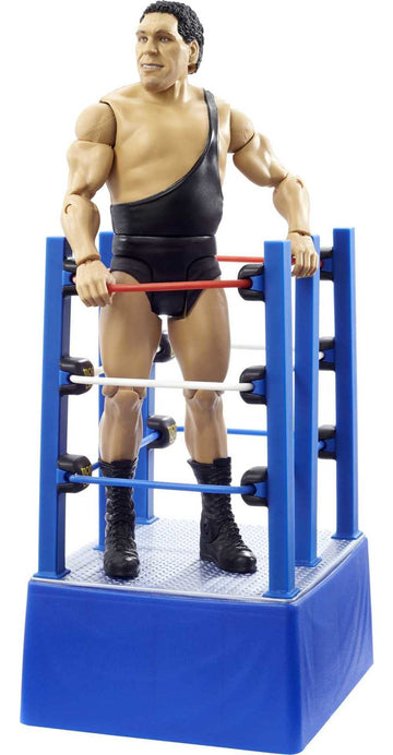 Wwe Wrestlemania Moments Andre The Giant 6 Inch Action Figure Ring Cart With Rolling Wheelscollectible Gift For Wwe Fans Ages 6 Years Old And Up